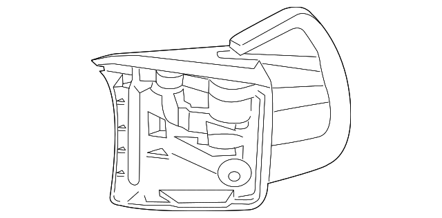 61-31-9-282-644 SHIFT LEVER, LEFT
