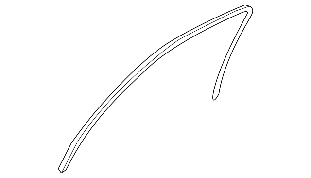 94050SA010EU Деталь OPENING TRIM, LEFT