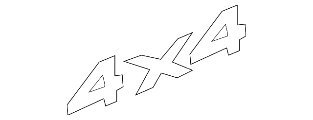 5EM89SA1 Деталь NAMEPLATE, LEFT