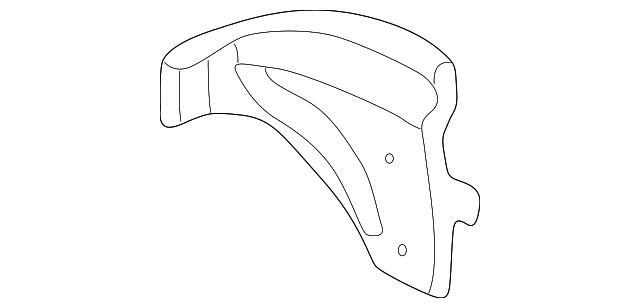 76758-7B030 Деталь INNER WHEELHOUSE EXTENSION, RIGHT