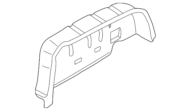76750-2Z530 Деталь INNER WHEELHOUSE, RIGHT