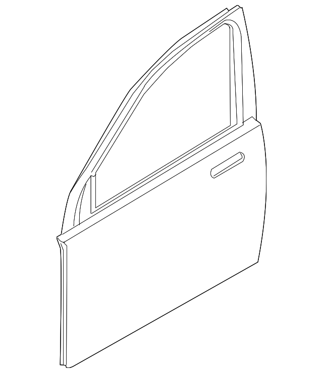 41-51-7-202-081 DOOR SHELL, LEFT