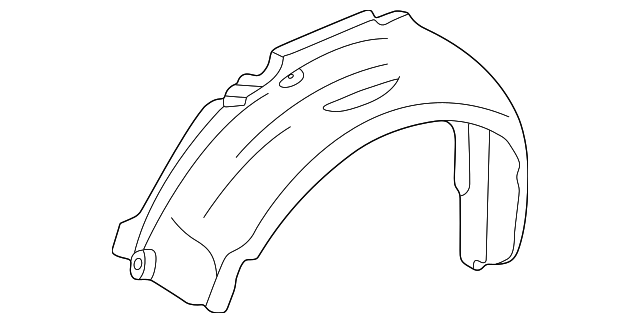 59110FA000 Деталь FENDER LINER, RIGHT