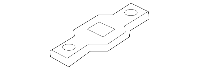 51-71-7-070-096 Деталь UPPER TIE BAR PLATE, LEFT
