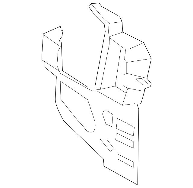 51-64-7-163-483 Деталь SIDE PANEL, LEFT