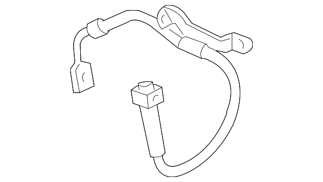 8103758040 Деталь BRAKE HOSE, RIGHT