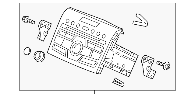39100-T0A-A91 Деталь TUNER ASSY., AUTO RADIO (PANASONIC)