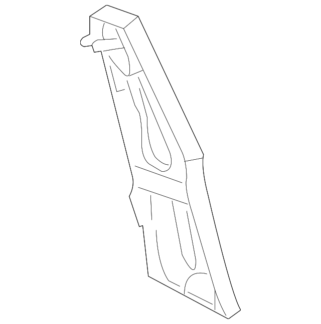 41-21-7-186-536 Деталь BAFFLE PLATE, LEFT