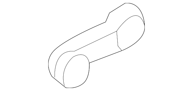 82630-1W000DCP Деталь WINDOW HANDLE, LEFT