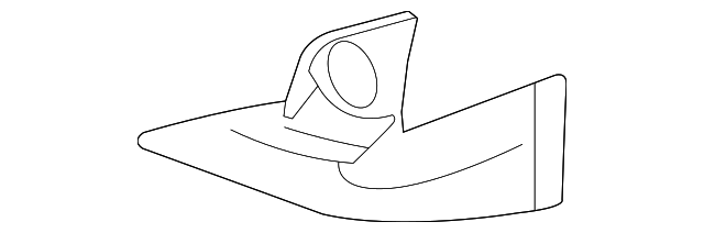 76851-53020-B2 Деталь LOWER COVER, RIGHT