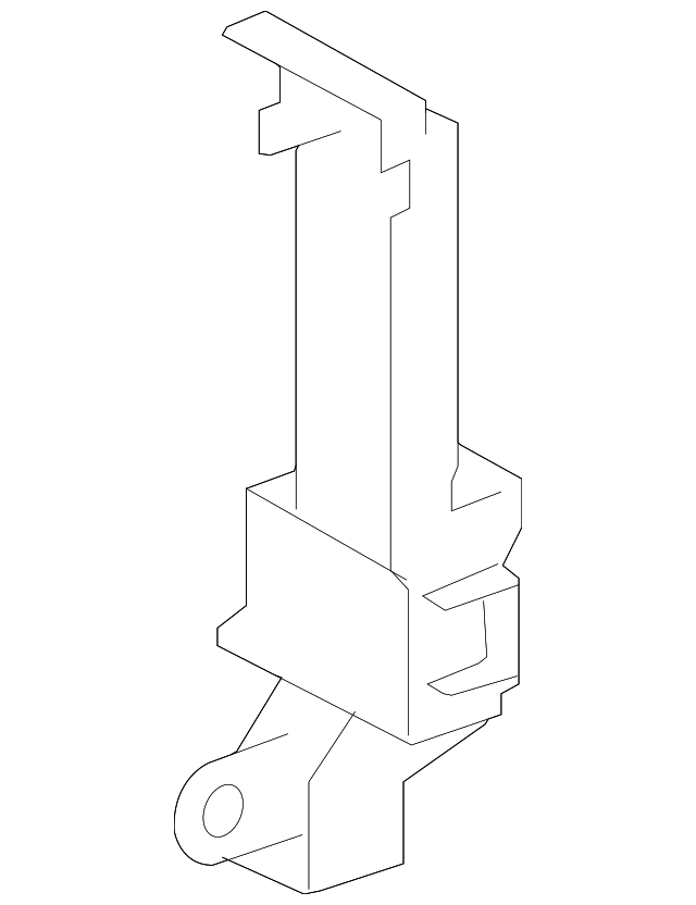 82673-42120 Деталь JUNCTION BLOCK SIDE BRACKET, RIGHT