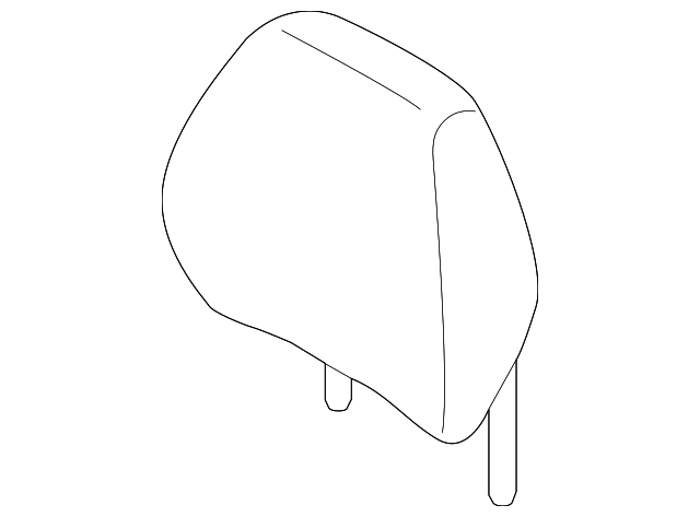 52207337334 Деталь HEADREST, RIGHT