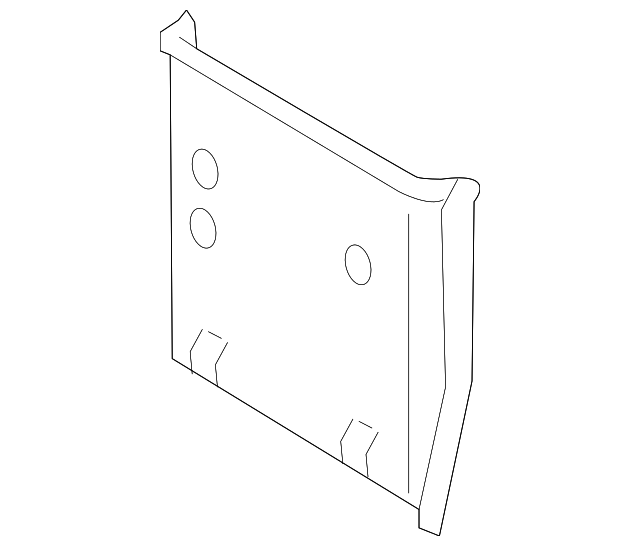 52207346119 Деталь LOWER COVER, LEFT