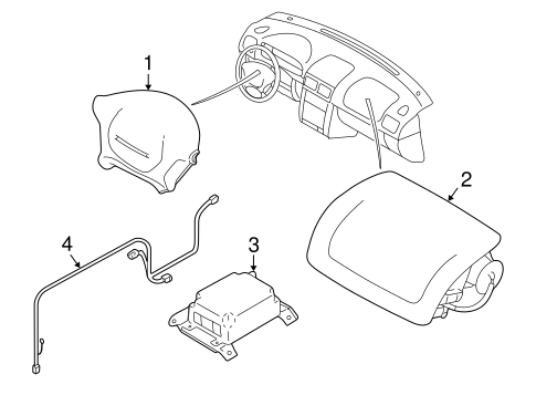 Forester AIR BAG COMPONENTS