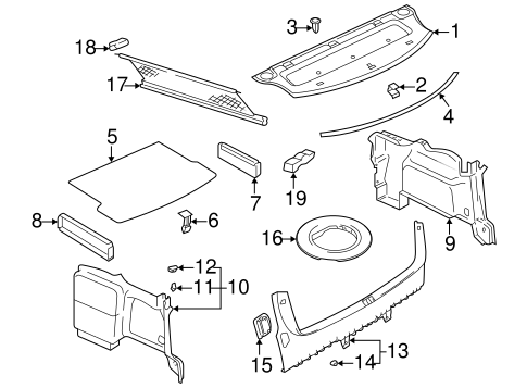 Passat INTERIOR TRIM - REAR BODY 5