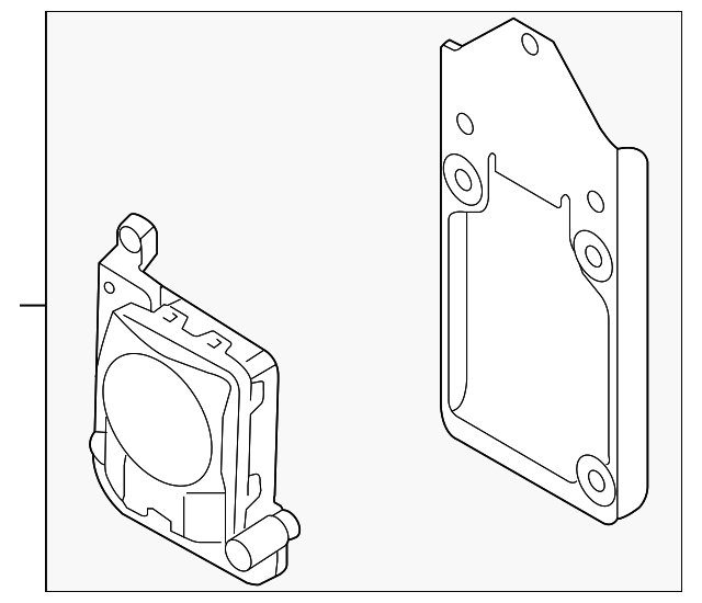 4E0-907-561-F Деталь DISTANCE SENSOR