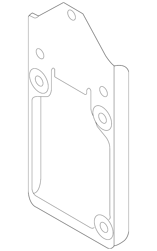 4E0-907-574-C Деталь DISTANCE SENSOR BRACKET