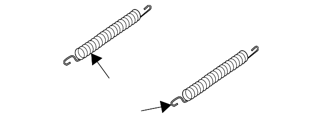 22604938 RETURN SPRING, LEFT
