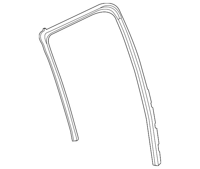 23286282 Деталь DOOR W'STRIP, RIGHT