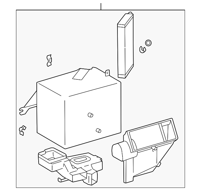 87150-02060 Деталь HEATER ASSY