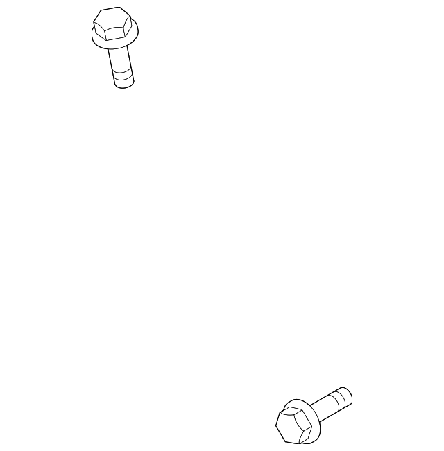 MU000374 Деталь FENDER BOLT, LEFT
