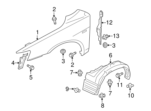 Lancer FENDER & COMPONENTS