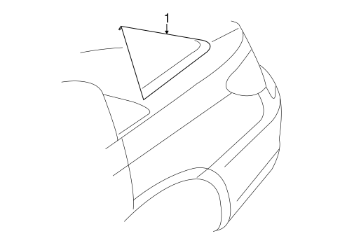 200 EXTERIOR TRIM - QUARTER PANEL