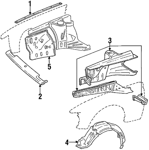 Celica STRUCTURAL COMPONENTS & RAILS