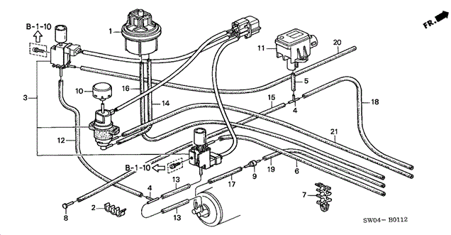 NSX CONTROL DEVICE TUBING (4)