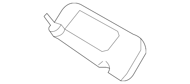 85202-3E075CY Деталь SUNVISOR, RIGHT