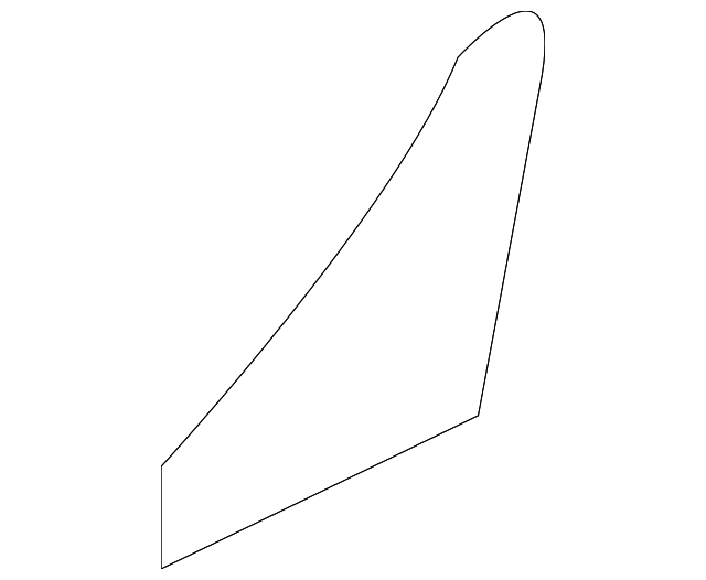 84116-A7200 Деталь STONE GUARD, LEFT