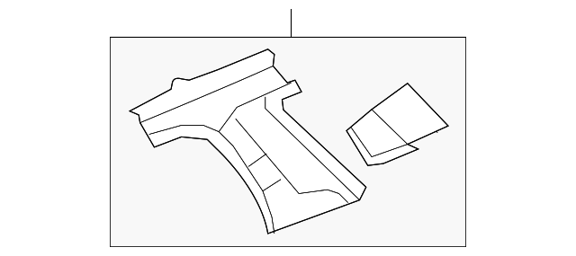 20934427 Деталь UPPER PANEL, RIGHT