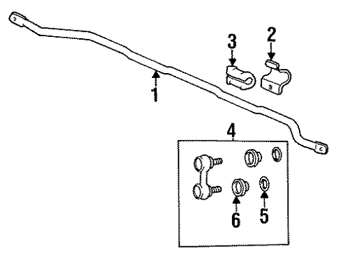 Sonata STABILIZER BAR & COMPONENTS