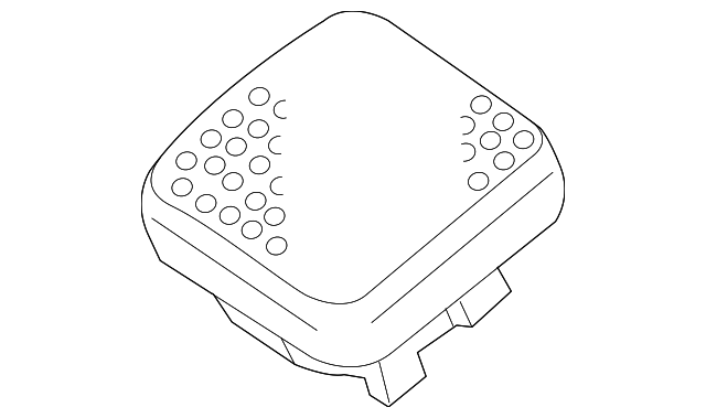 3910259J10 Деталь TWEETER, LEFT