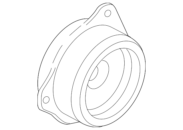 3910459J21 Деталь FRONT DR SPEAKER, LEFT