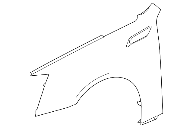 20851340 Деталь FENDER, LEFT