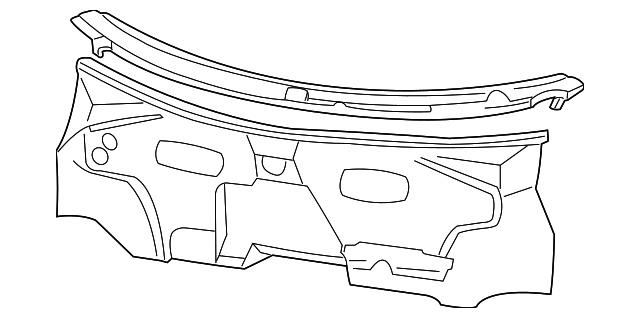 7D0-805-037-A Деталь DASH PANEL
