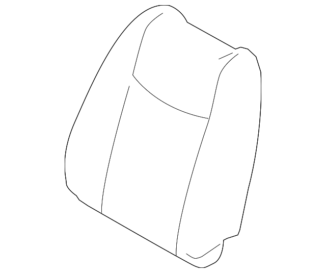 87670-3NA0A Деталь SEAT BACK COVER