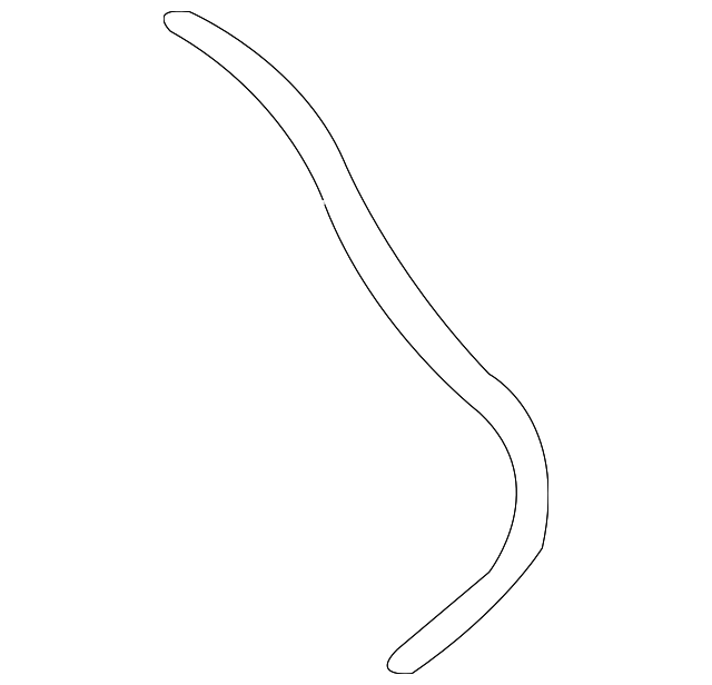 81682-4D100 DRAIN TUBE, RIGHT