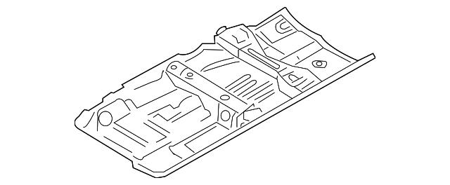 74321-CD030 Деталь FRONT FLOOR PAN, LEFT