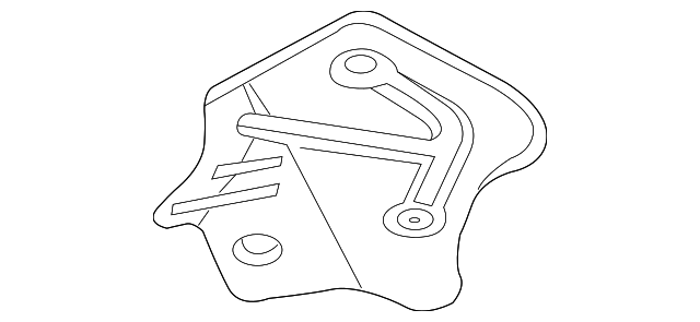 74586-CD800 Деталь FLOOR COVER, RIGHT