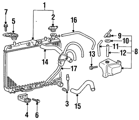 Precis RADIATOR & COMPONENTS