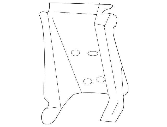 10404536 Деталь LATCH BRACKET