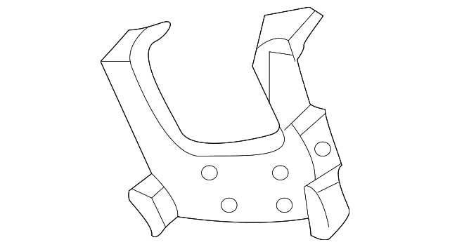 10300344 Деталь LATCH BRACKET
