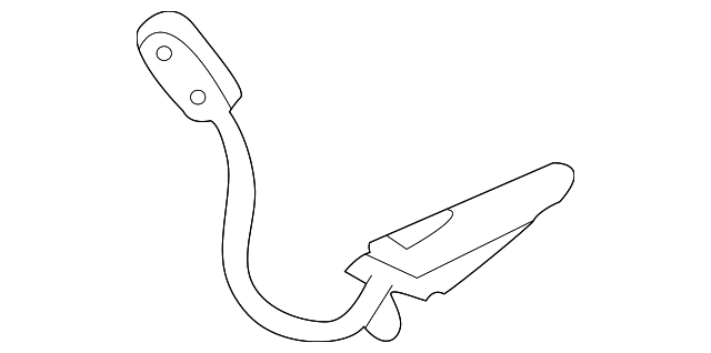 10418263 Деталь HINGE, LEFT