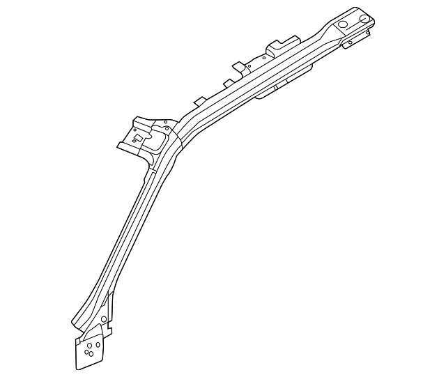 BL3Z-1851186-A Деталь INNER RAIL, RIGHT