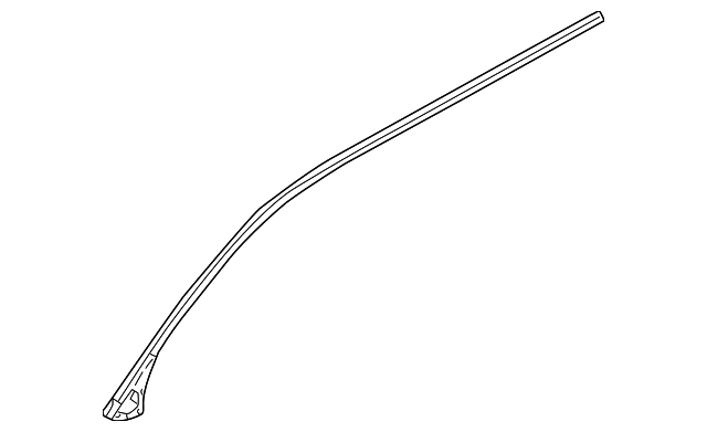 9L3Z-1851222-A Деталь WEATHERSTRIP, RIGHT
