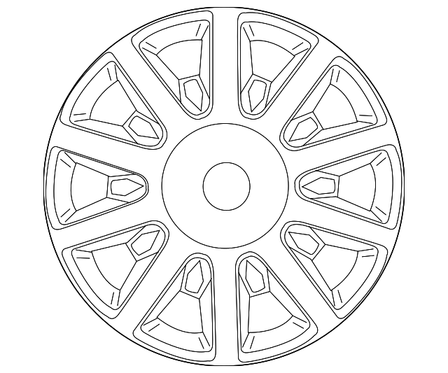 4721195AC Деталь WHEEL COVER