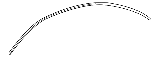 209-690-01-39 Деталь DRIP RAIL, LEFT