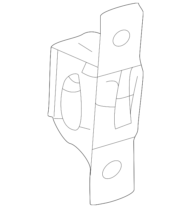55257208AC Деталь LOWER HINGE, LEFT